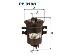 FILTRON PP918/1 kuro filtras 
 Techninės priežiūros dalys -> Papildomas remontas
2330019295, FS121, T103024