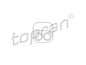 TOPRAN 201 711 laikantysis rėmas, duslintuvas 
 Išmetimo sistema -> Surinkimo dalys -> Atskiros surinkimo dalys -> Gnybtas
08 52 506, 08 52 508, 09292260