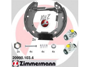 ZIMMERMANN 20990.103.4 stabdžių trinkelių komplektas 
 Techninės priežiūros dalys -> Papildomas remontas
4241.2C, 4241.62, 4241.7F