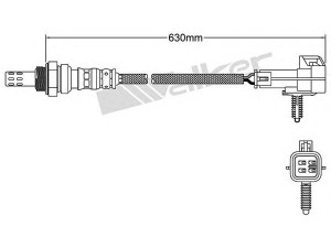 WALKER PRODUCTS 250-24706 lambda jutiklis 
 Variklis -> Variklio elektra
8 55 382, 855363, 12 569 391, 12565428