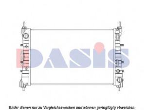 AKS DASIS 080063N radiatorius, variklio aušinimas 
 Aušinimo sistema -> Radiatorius/alyvos aušintuvas -> Radiatorius/dalys
51785217