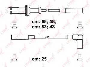 LYNXauto SPC6112 uždegimo laido komplektas 
 Kibirkšties / kaitinamasis uždegimas -> Uždegimo laidai/jungtys
5967.K6, 9153775680