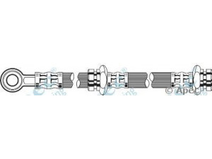 APEC braking HOS3494 stabdžių žarnelė 
 Stabdžių sistema -> Stabdžių žarnelės
5154082050