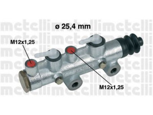 METELLI 05-0139 pagrindinis cilindras, stabdžiai
4797843