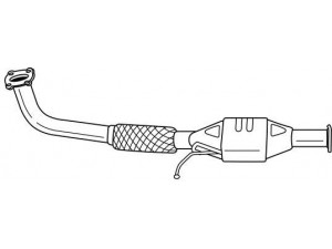 AKS DASIS SG37129 katalizatoriaus keitiklis