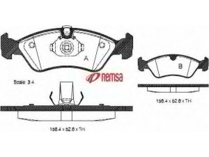 METZGER 0286.50 stabdžių trinkelių rinkinys, diskinis stabdys 
 Techninės priežiūros dalys -> Papildomas remontas
1605 696, 1605 746, 1605 789, 1605 808