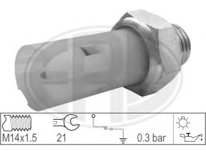 ERA 330018 alyvos slėgio jungiklis 
 Variklis -> Variklio elektra
M882369, 09 110 231, 44 02 231