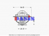 AKS DASIS 751900N termostatas, aušinimo skystis 
 Aušinimo sistema -> Termostatas/tarpiklis -> Thermostat
4837166, 8096735