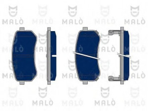 MAL? 1050355 stabdžių trinkelių rinkinys, diskinis stabdys 
 Techninės priežiūros dalys -> Papildomas remontas
5830207A00, 5830207A10, 583020XA00