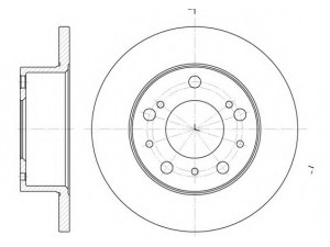KAWE 6168 00 stabdžių diskas 
 Dviratė transporto priemonės -> Stabdžių sistema -> Stabdžių diskai / priedai
4246-N3, RP4246N3, ZF04450931, ZF07568501