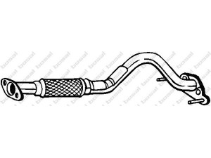 BOSAL 750-133 išleidimo kolektorius 
 Išmetimo sistema -> Išmetimo vamzdžiai
28610-1C580