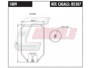 CASALS B2307 dėklas, pneumatinė pakaba
174932, 99459166, 81436016023, 178739