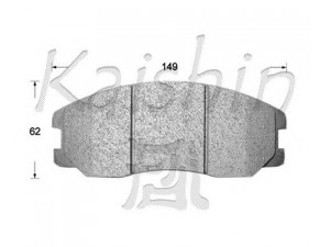 KAISHIN D10131OE stabdžių trinkelių rinkinys, diskinis stabdys 
 Techninės priežiūros dalys -> Papildomas remontas
96626070, 20789468, 96626069