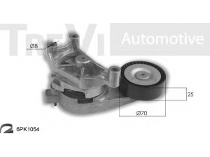 TREVI AUTOMOTIVE KA1105 V formos rumbuotas diržas, komplektas 
 Techninės priežiūros dalys -> Techninės priežiūros intervalai