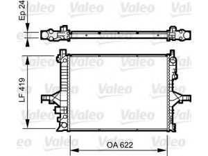 VALEO 735237 radiatorius, variklio aušinimas 
 Aušinimo sistema -> Radiatorius/alyvos aušintuvas -> Radiatorius/dalys
8602753