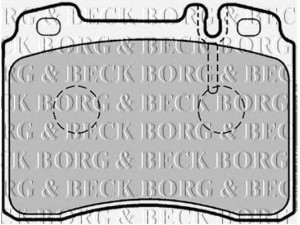 BORG & BECK BBP1367 stabdžių trinkelių rinkinys, diskinis stabdys
0024201920, 0024203720