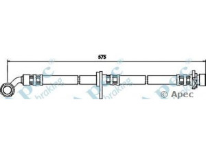 APEC braking HOS3671 stabdžių žarnelė 
 Stabdžių sistema -> Stabdžių žarnelės
01465S5PJ01