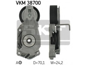 SKF VKM 38700 įtempiklio skriemulys, V formos rumbuotas diržas 
 Diržinė pavara -> V formos rumbuotas diržas/komplektas -> Įtempiklio skriemulys
11 28 1 482 199