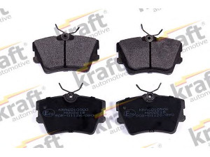 KRAFT AUTOMOTIVE 6010900 stabdžių trinkelių rinkinys, diskinis stabdys 
 Techninės priežiūros dalys -> Papildomas remontas
7D0698451, 7D0698451A, 7D0698451D