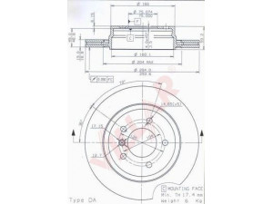 VILLAR 628.1390 stabdžių diskas 
 Dviratė transporto priemonės -> Stabdžių sistema -> Stabdžių diskai / priedai
34211165563