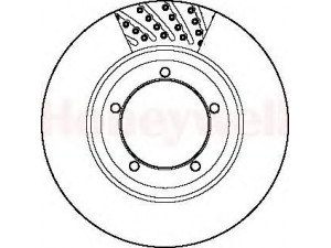 BENDIX 561801B stabdžių diskas 
 Stabdžių sistema -> Diskinis stabdys -> Stabdžių diskas
93035104800, 93035104801, 9303514802