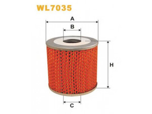 WIX FILTERS WL7035 alyvos filtras 
 Filtrai -> Alyvos filtras
D9, 105500408200, 3621200, 77961394