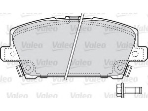 VALEO 598803 stabdžių trinkelių rinkinys, diskinis stabdys 
 Techninės priežiūros dalys -> Papildomas remontas
45022-SMG-E00, 45022-SMG-E01, 45022SMGE00