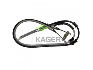 KAGER 19-0881 trosas, stovėjimo stabdys 
 Stabdžių sistema -> Valdymo svirtys/trosai
522618, 90447335