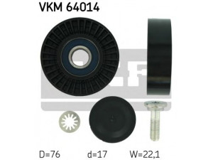 SKF VKM 64014 kreipiantysis skriemulys, V formos rumbuotas diržas 
 Diržinė pavara -> V formos rumbuotas diržas/komplektas -> Laisvasis/kreipiamasis skriemulys
0K552 15983C, 0K88A 15983, 0K88R 15983