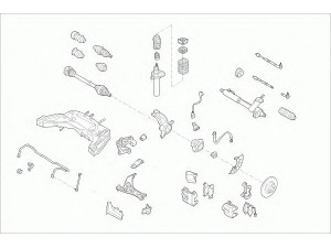 SACHS SKODA-FABIA-FS001 vairavimo mechanizmas; rato pakaba 
 Ašies montavimas/vairavimo mechanizmas/ratai -> Prekių paieška pagal schemą