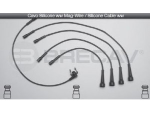 BRECAV 11.519 uždegimo laido komplektas 
 Kibirkšties / kaitinamasis uždegimas -> Uždegimo laidai/jungtys