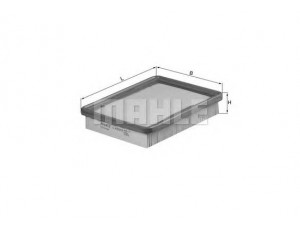 KNECHT LX 920 oro filtras 
 Filtrai -> Oro filtras
2811322301