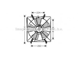 AVA QUALITY COOLING HD7514 ventiliatorius, radiatoriaus