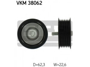 SKF VKM 38062 kreipiantysis skriemulys, V formos rumbuotas diržas 
 Diržinė pavara -> V formos rumbuotas diržas/komplektas -> Laisvasis/kreipiamasis skriemulys
272 202 08 19, 272 202 10 19