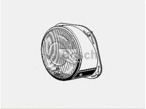 BOSCH 0 301 705 102 priekinis žibintas 
 Elektros įranga -> Priekinis žibintas/dalys -> Priekinis žibintas/įterp.
63 12 1 357 143