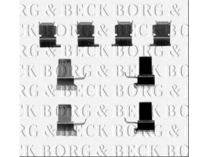 BORG & BECK BBK1499 priedų komplektas, diskinių stabdžių trinkelės 
 Stabdžių sistema -> Diskinis stabdys -> Stabdžių dalys/priedai
04412-62000
