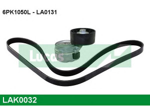 LUCAS ENGINE DRIVE LAK0032 V formos rumbuotas diržas, komplektas 
 Techninės priežiūros dalys -> Techninės priežiūros intervalai