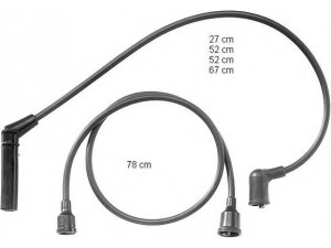 BERU ZEF939 uždegimo laido komplektas 
 Kibirkšties / kaitinamasis uždegimas -> Uždegimo laidai/jungtys