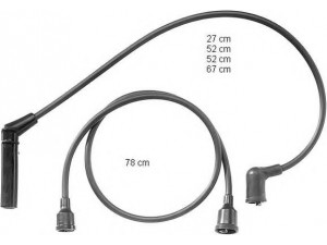 BERU ZEF939 uždegimo laido komplektas 
 Kibirkšties / kaitinamasis uždegimas -> Uždegimo laidai/jungtys