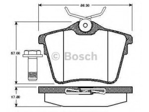 BOSCH 0 986 TB2 881 stabdžių trinkelių rinkinys, diskinis stabdys 
 Techninės priežiūros dalys -> Papildomas remontas
4252 79, 4253 26, 4254 21