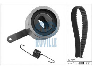 RUVILLE 5740372 paskirstymo diržo komplektas 
 Techninės priežiūros dalys -> Papildomas remontas
