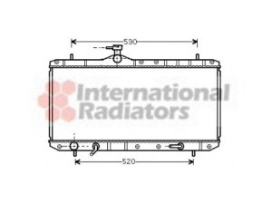 VAN WEZEL 52002063 radiatorius, variklio aušinimas 
 Aušinimo sistema -> Radiatorius/alyvos aušintuvas -> Radiatorius/dalys
17700-54G10, 1770054G10000