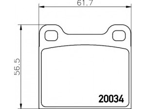 HELLA 8DB 355 007-021 stabdžių trinkelių rinkinys, diskinis stabdys 
 Techninės priežiūros dalys -> Papildomas remontas
006072728600, 105142205203, 10514220520325