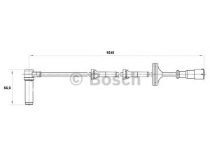 BOSCH 0 265 004 012 jutiklis, rato greitis 
 Elektros įranga -> Jutikliai
001 542 43 18, A 001 542 43 18