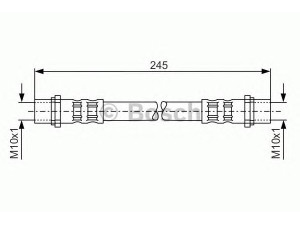 BOSCH 1 987 476 904 stabdžių žarnelė 
 Stabdžių sistema -> Stabdžių žarnelės
90498330, 90498330, 90 498 330