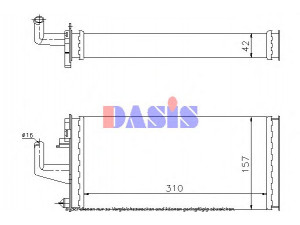 AKS DASIS 089190N šilumokaitis, salono šildymas 
 Šildymas / vėdinimas -> Šilumokaitis
93933970
