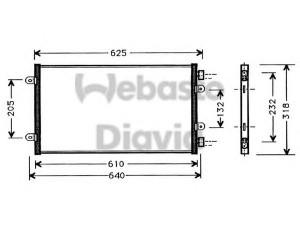 WEBASTO 82D0225269A kondensatorius, oro kondicionierius 
 Oro kondicionavimas -> Kondensatorius
46524503, 46787687, 46829340