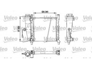 VALEO 811386 radiatorius, variklio aušinimas 
 Aušinimo sistema -> Radiatorius/alyvos aušintuvas -> Radiatorius/dalys
7570401