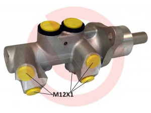 BREMBO M 06 027 pagrindinis cilindras, stabdžiai 
 Stabdžių sistema -> Pagrindinis stabdžių cilindras
34316752540, 34316763670, 34316770917