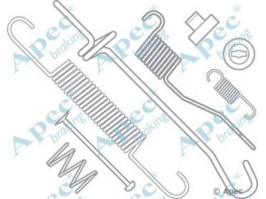 APEC braking KIT873 priedų komplektas, stabdžių trinkelės